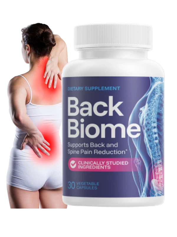 BackBiome Natural Back Support Supplement